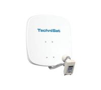 Antenne parabolique - TechniSat - DigiDish 45 - LNB jumeau - Extérieur - Mural