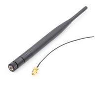 Antenne pliante omnidirectionnelle, 868 MHz/915 MHz 3dBi Antenne ABS à gain élevé pour connecteur SMA mâle, pour modules GSM/NB-IoT/DTU