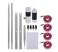 Antenne portable à ondes courtes pour GP TWO-PRO Kit d'antenne verticale 7-54 MHz 200 W avec 64 fils contrepoids Design télescopique pour radio jambon extérieure