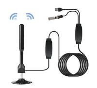 Antenne pour boîtier de télévision numérique 4 K, 47 ? 230/862MHz, FM/VHF/UHF, 5 mètres, chaînes haute définition d'intérieur