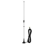 Antenne radio à double fréquence magnétique de la voiture Antenne radio mobile UHF + VHF Intensificateur de signal automobile Antenne Scanner Radio Base Magnétique Mini Antenne