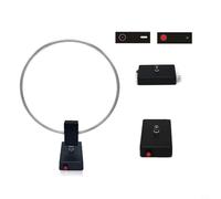 Antenne radio à ondes courtes GA-800, 10 KHz-159 MHz, portable HF, réception en acier inoxydable, antenne de réception active à ondes courtes pour SWL HAM