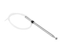 Antenne Radio Antenne de Voiture Antenne Radio AM/FM Matériau en Acier Inoxydable Diamètre 1,6 Cm Longueur de la Tige 24,5 Cm Antenne Radio Antenne de Remplacement de Voiture