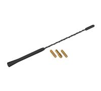 Antenne Radio Automobile Noire en Caoutchouc et Aluminium, Remplacement