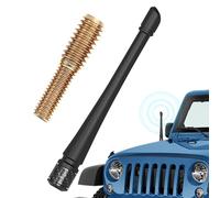 Antenne radio de voiture,Antenne radio de voiture de voiture | Antenne de voiture en caoutchouc 7 pouces | Remplacer l'antenne numérique de voiture courte radio étanche AM FM amplificateurs d'antenne