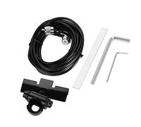 Antenne radio de voiture rotative à 360 degrés avec support de montage pour coffre/hayon/porte