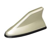 Antenne Radio FM/AM en Forme d'aileron de Requin pour Voiture, Signal d'antenne de Toit pour VW Golf 4, 6, 7 GTI, Passat B5, B6, B7 (doré)