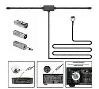 Antenne Radio FM DAB - Connecteur Audio Dipôle FM Récepteur Stéréo
