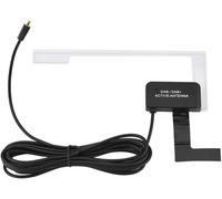Antenne Radio Fm Télescopique, Antenne De Radio De Voiture Récepteur D'Autoradio Dab, D'Antenne De Radio Portative De Radio Numérique De Voiture Dab Avec Le Connecteur Mâle De Mcx[Q624]