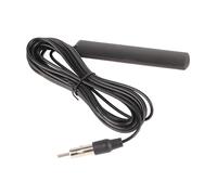 Keenso Antenne Radio Radio FM Universelle pour Voiture avec câble de 5 m Noir