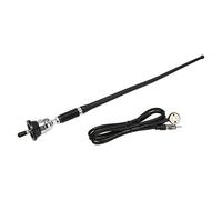 Antenne Radio Marine pour Bateau, Antenne Marine étanche Mât Flexible en Caoutchouc FM AM pour Voitures, Camions, Marine