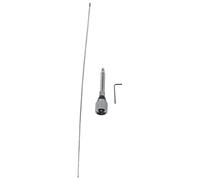 Antenne Radio Mobile de Voiture 100 W, Antenne VHF 55 Cm 144 MHz/UHF 435 MHz, Gain de 2,15 DB, Antenne Talkie-walkie de Voiture Double Bande étanche et Résistante à L'usure pour TM271a FT1900R