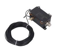 Antenne Radio Portable à extrémité HF, Antenne Radio à extrémité de Poche Courte Balun 1:49, Interface Standard Compacte de 3 à 30 MHz, Demi-Antenne à Alimentation d'extrémité en