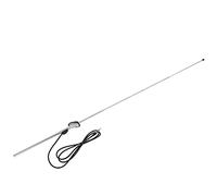 Antenne Radio Remplacement Mât 32,5 cm pour Surf 1989-1997 | Mât en acier inoxydable, support durable, câble 145 cm, noir et argenté