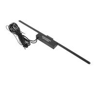 Antenne Radio Voiture Amplifiée 12 V Noire pour Pare-Brise