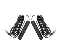 Antenne Radio Voiture Ant-309 en Cuivre Caoutchouc pour SUV | Pose sur Pare-brise ou Arrière, Réception Stable, Format, Noir, Usage Véhicule