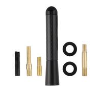 Antenne Radio Voiture en Alliage D'aluminium Noir pour Toit | Réception Renforcée, Installation Facile et Réutilisable, Accessoire Extérieur Urbain, Style Élégant