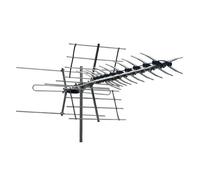 Antenne rateau extérieure - TRIAX - VHF/UHF - Gain 14.5 dB - Passif - Montage sur toit