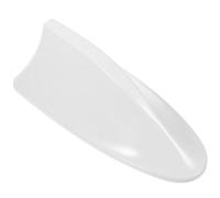 Antenne Réception de Requin Aileron pour Voiture Abs Blanche Radio