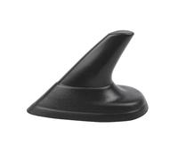 Antenne requin décorative pour voiture, noir ABS, fixation adhésive, sans perçage, universelle