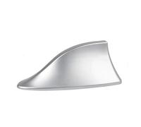 Antenne Requin pour Renault Kadjar 2015 2016 2017 2018 2019 2020 2021 2022, Amplificateur de Signal Étanche, Antenne de Toit Aérodynamique, Accessoire de Style Extérieur Brillant, Silver