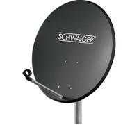 Antenne SAT 60 cm Schwaiger SPI550.1 Réflecteur: acier anthracite