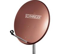 Antenne SAT 60 cm Schwaiger SPI550.2 Réflecteur: acier rouge brique