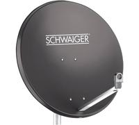 Antenne SAT 75 cm Schwaiger SPI998.1 Réflecteur: aluminium anthracite