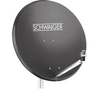 Antenne SAT 80 cm Schwaiger SPI996.1 Réflecteur: acier anthracite