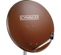 Antenne SAT 80 cm Schwaiger SPI996.2 Réflecteur: acier rouge brique