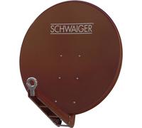 Antenne SAT 85 cm Schwaiger SPI085PR Réflecteur: aluminium rouge brique