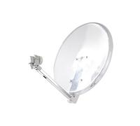 Antenne Satellite 60 Easy - Parabole Transparente 65 CM + LNB Universel - Gain 34,6 DB, Facteur de Bruit 0,3 DB