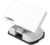 Antenne Satellite Automatique - SELFSAT - SNIPE V3 - 9 Satellites - DiSEqC 1.0/1.1 - Blanc