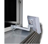 Antenne Satellite Plate H30D4+ - SELFSAT - LNB quad - Blanc