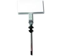 Antenne Satellite Plate Plane + Mât Tranversant - TNTSAT FRANSAT - Pour Caravane Camping Car HDME