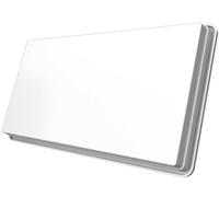 STRONG Slimsat SA61 Parabole avec LNB intégrée, 1 sortie, Fixation au mur, balcon ou mât, antenne satellite ASTRA, hotbird - blanc