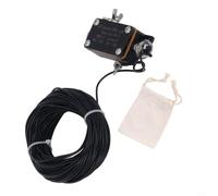 Antenne semi-ondulée avec balun 1:49 pour ondes courtes 3-30 MHz, antenne radio HF, construction compacte et légère, enregistrement stable du signal, récepteur et pour Tecsun, avec câble de 20 m