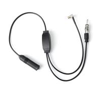 Antenne Séparateur et adaptateur FM/AM vers DAB, pour voiture, câble 34,5 cm, connecteur SMB angle droit, compatible avec Pioneer, JVC