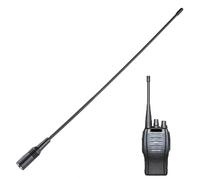Antenne SMA mâle à double bande - SMA mâle à double bande flexible | 144/430MHz 15,4 pouces Antenne portable souple, antenne talkie walkie pour jambon à deux voies Radio Talkie Walkie Talkie