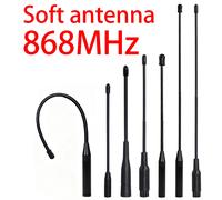 Antenne souple GIZONT LoRa 868 MHz 17 cm, antenne fouet flexible SMA 863-870 MHz 20 cm pour télétransmission MeshTastic LoRaWAN ESP32 GT-7702-1 20CM