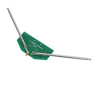 Antenne stéréo haute efficacité 100% toute nouvelle antenne télescopique V-Dipole Dissipation thermique stable pour la radio domestique Électricien Électricien