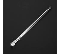 Antenne télescopique à 6 Sections, antenne Radio Universelle SMA connecteur mâle antenne de Remplacement Radio pour récepteur Radio stéréo TV AM FM