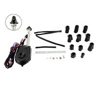 Antenne télescopique AM/FM automatique garde-boue/pilier noir
