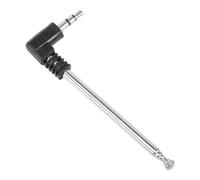 Antenne télescopique AM/FM de 22,5 cm à 4 sections, fiche 3,5 mm