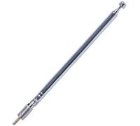 Antenne télescopique de rechange 49 cm 6 sections pour radio TV