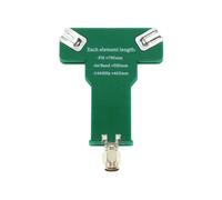 Antenne Télescopique en Corne de Mouton à V Positif pour Satellite D'Aviation FM 77M-415MHz, Carte des Nuages, Antenne Dipôle en V