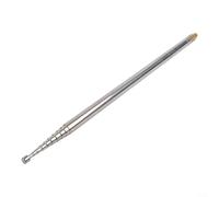 Antenne Télescopique pour GP pour Radio Amateur Shortwave, Acier Inoxydable Renforcé 201, Filetage M10, Longueurs 5.6m/5.28m/2.5m, Idéal pour Antennes Fouet PAC12 JPC-7 et pour YAGI DIY(2.5m)