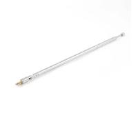 Antenne télescopique Radio AM FM TV,62cm de Long,4 Sections de contrôle Radio