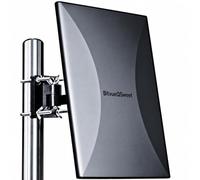 Antenne TNT Extérieure Amplifiée 30 DB - 160 km - Câble Coaxial 10 m