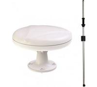 Antenne TNT Omnidirectionnelle 35dB ANTARION + Mat Traversant Camping Car Caravane